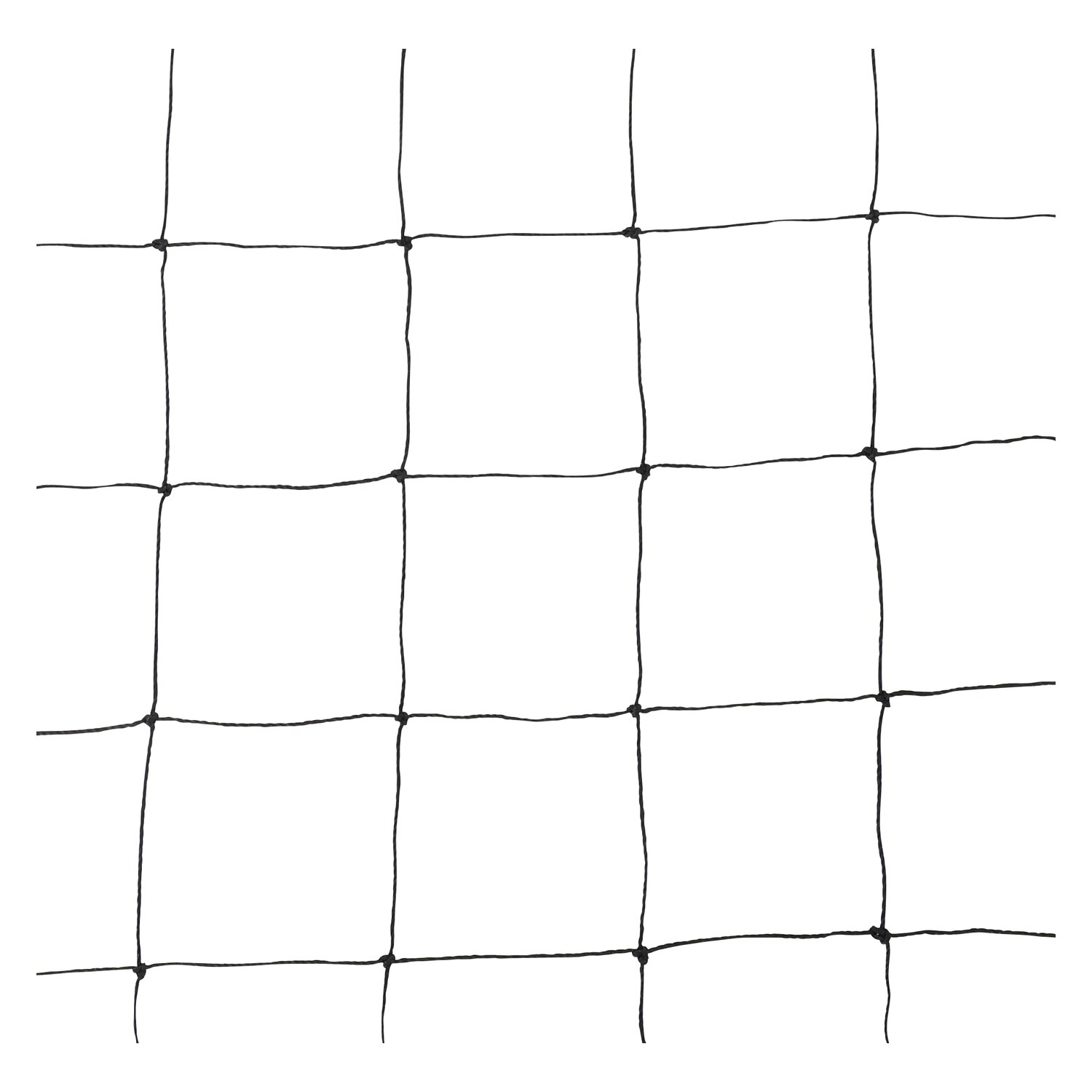 KERBL Geflügelnetz  - schwarz - ca. 10 m x 10 m