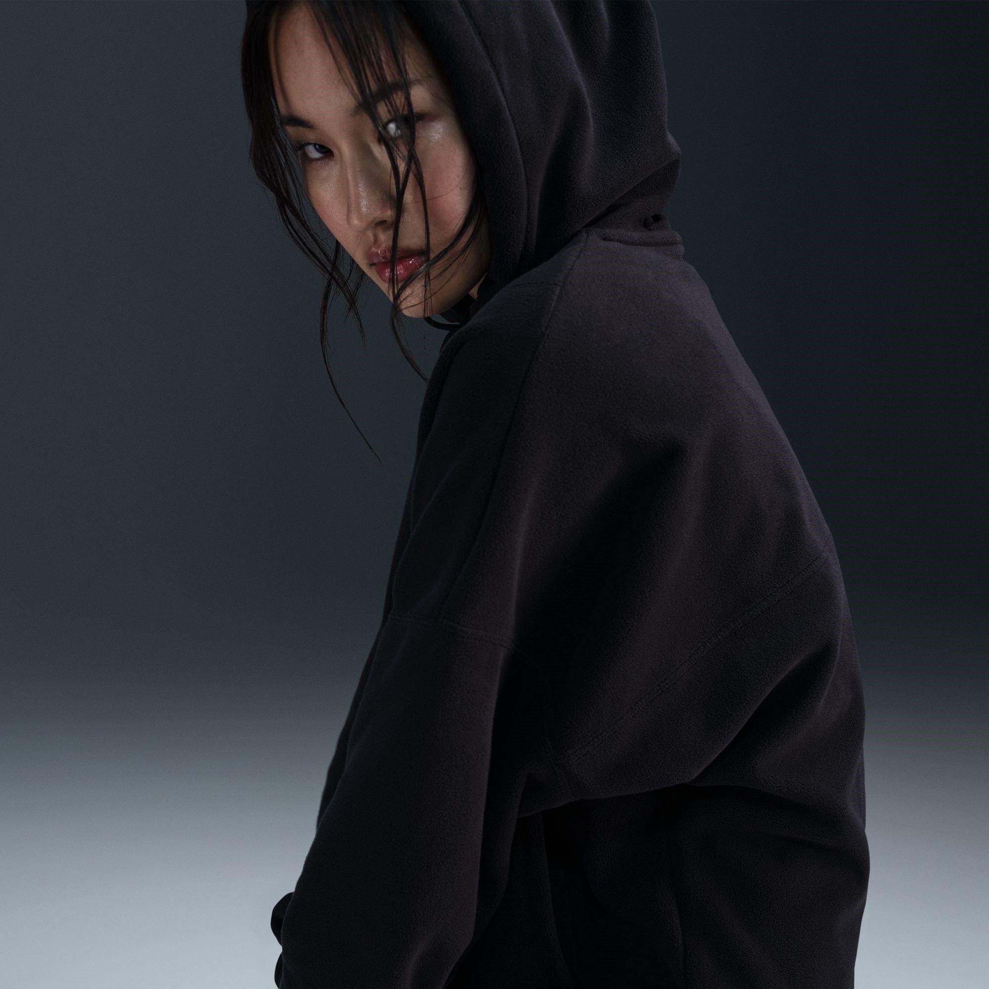 Nike Logo Fleece Hoodie Womens