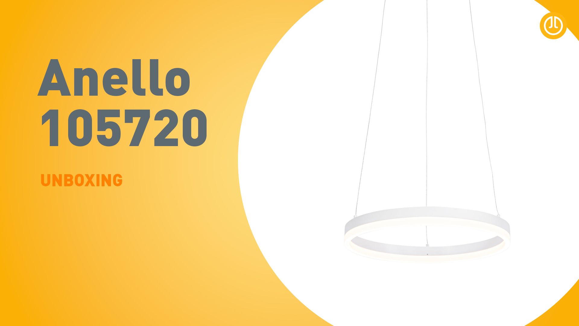 Design hanglamp wit 40 cm incl. LED 3-staps dimbaar - Anello