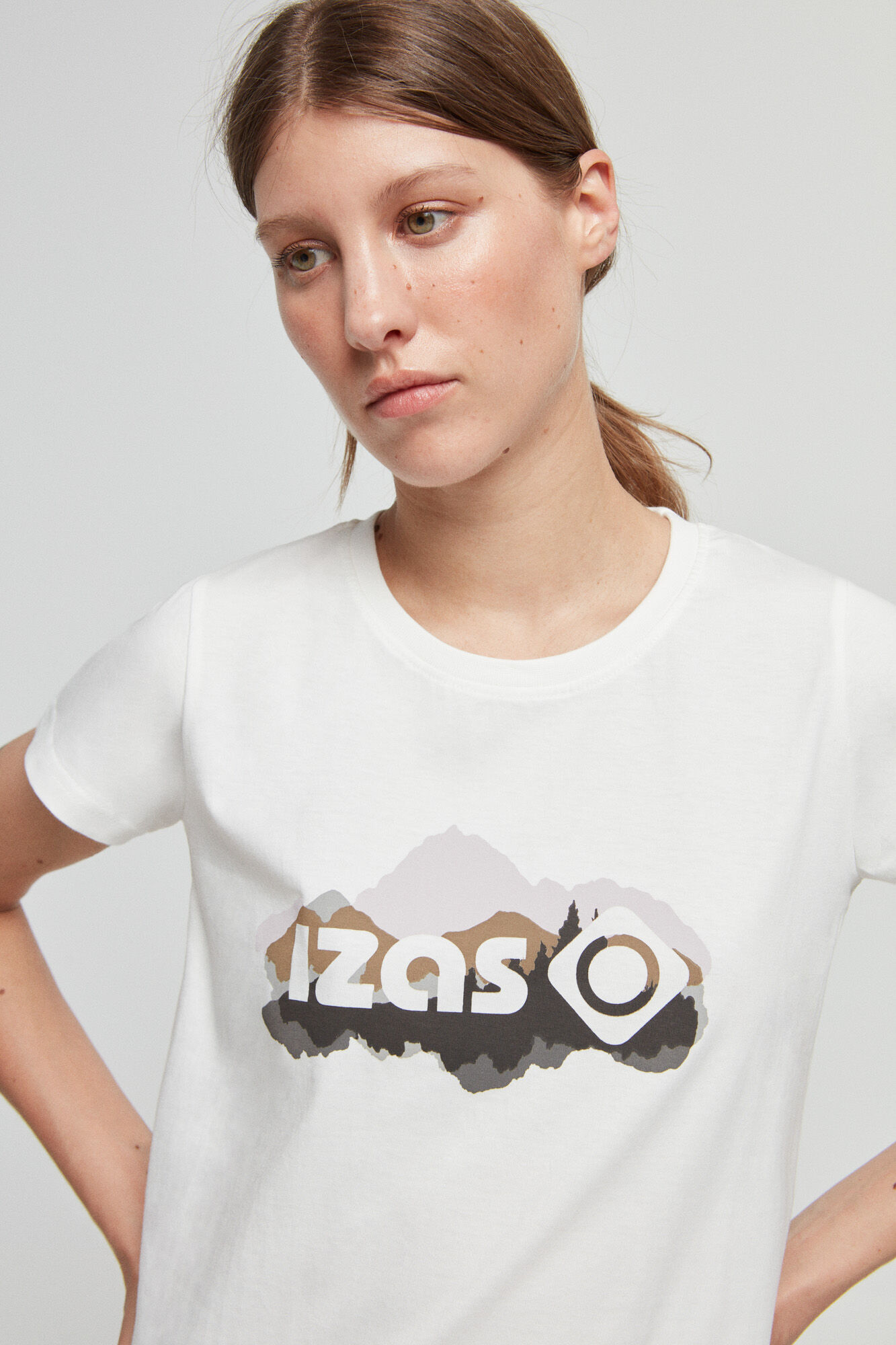 Camiseta clássica de manga curta - Branca