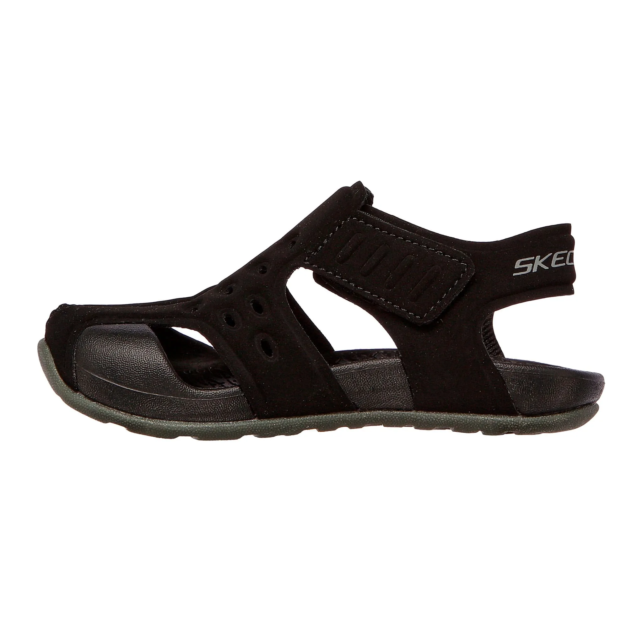 Skechers Sandale Side Wave Noir Pointures 5-10