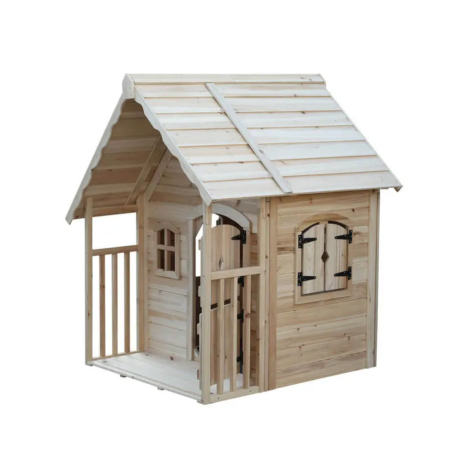HOME DELUXE houten speelhuis KIMI - naturel