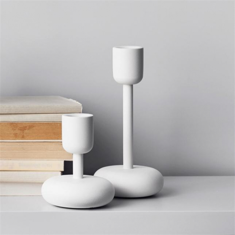 Iittala Nappula kandelaar hoog Steel