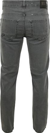 MUD Jeans Denim Rick Grijs Rick Mid Slim Light Grey kopen