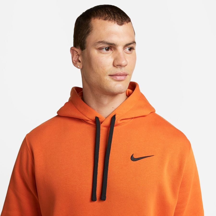 Pays-Bas Sweat à Capuche NSW Club Fleece - Orange/Noir