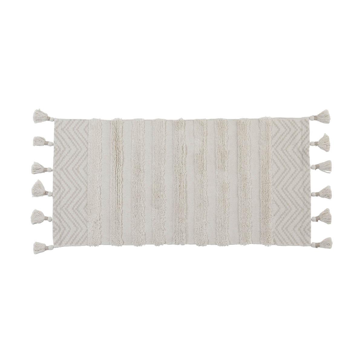 TAPIS ROMY 45X90CM BEIGE