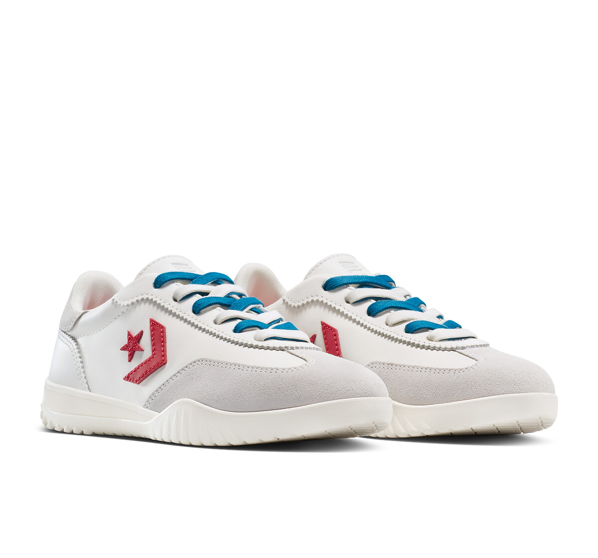 CONVERSE<br>Tênis Run Star Trainer em leer e camurça