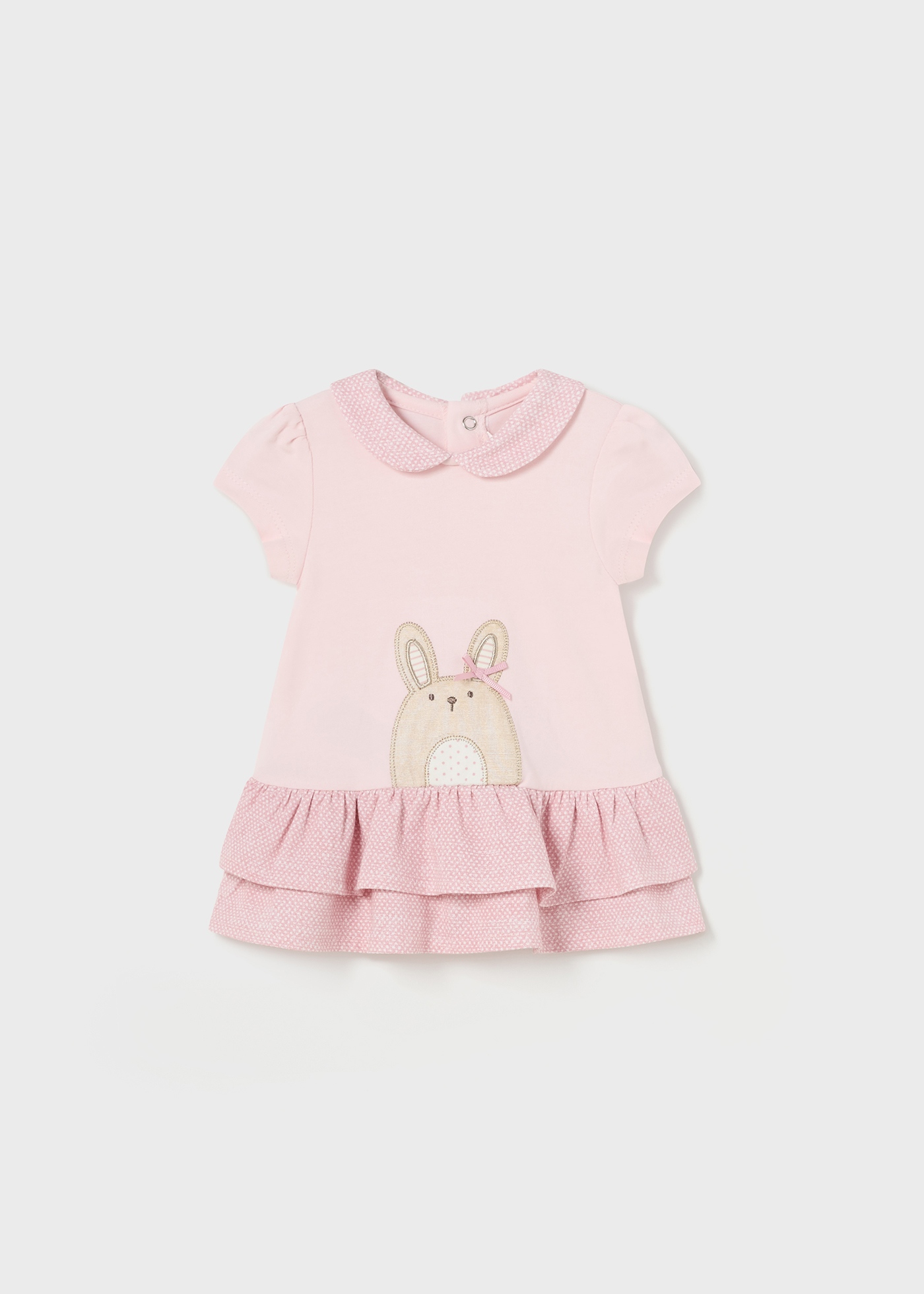 Vestido estampado para recém-nascido