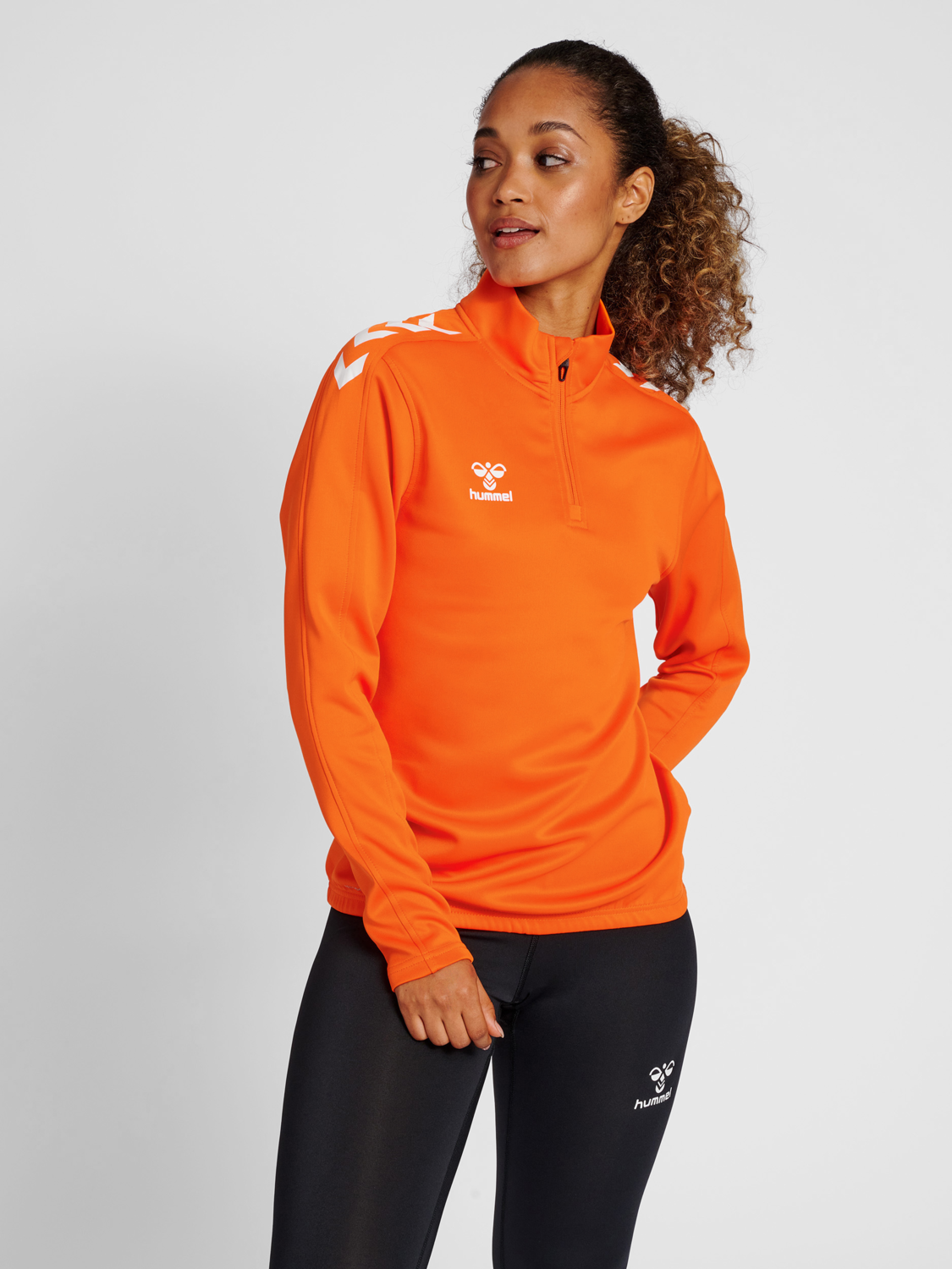 hmlCORE XK HALF ZIP SWEAT WOMAN