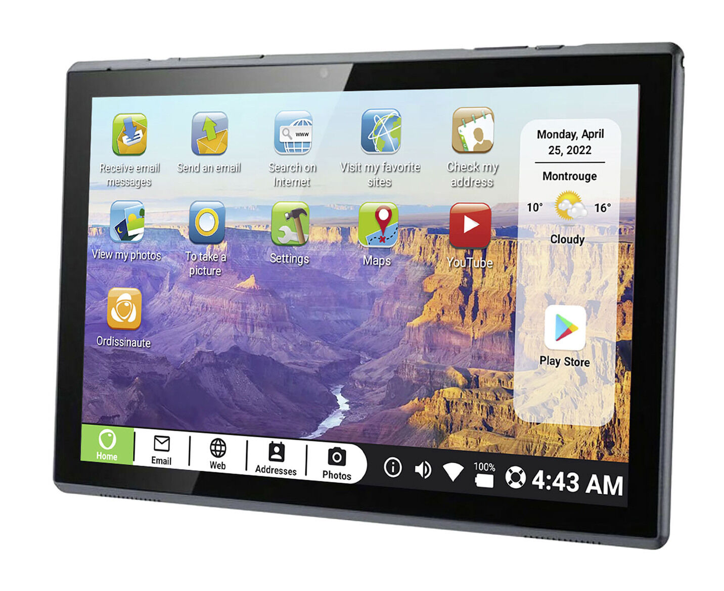 „Ordissimo“ Pix-Star Touch Tablet
