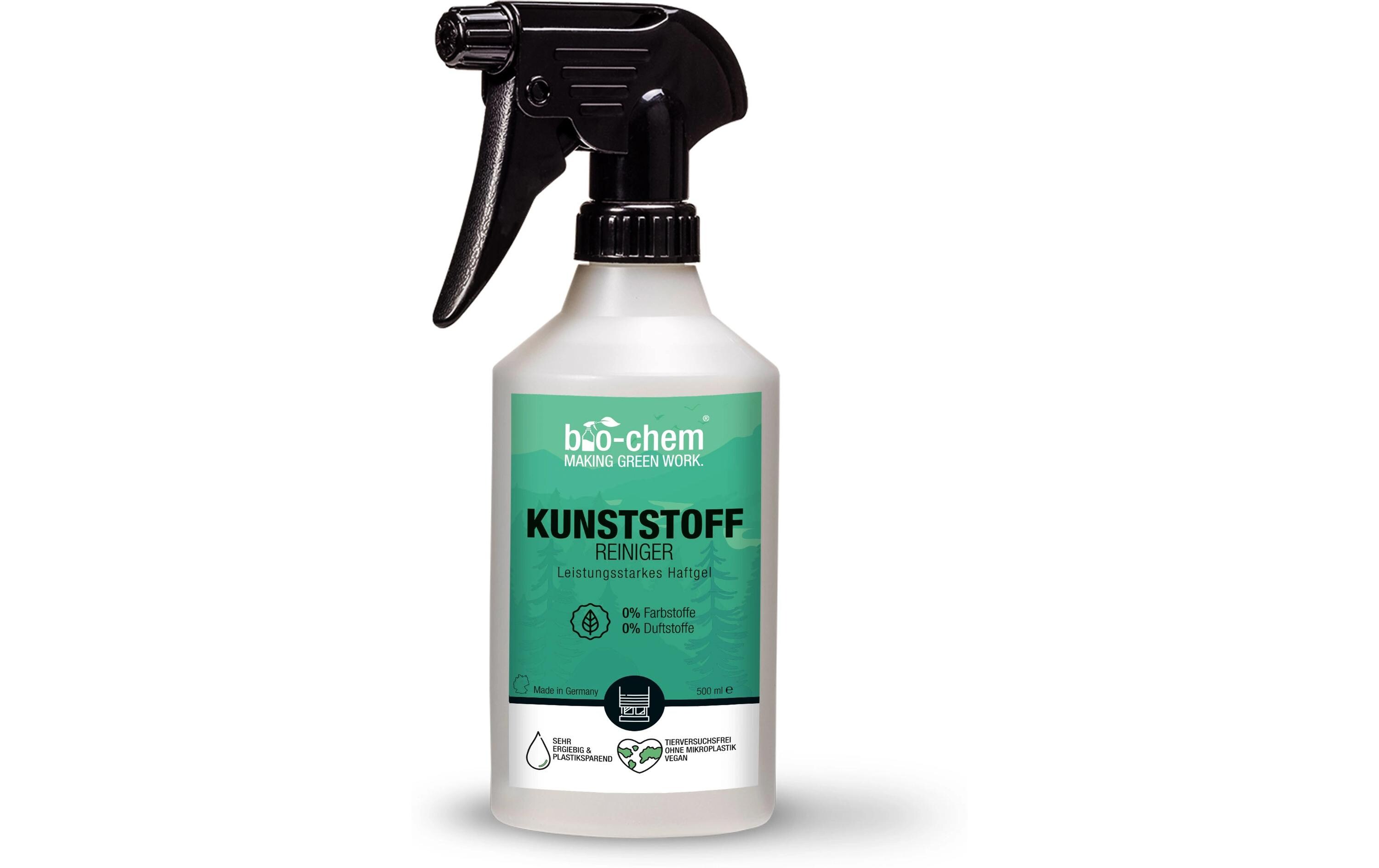 Kunststoffreiniger 500 mlKraftvoller Reiniger für alle Kunststoffoberflächen