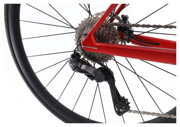 Produit reconditionné · BMC Team Machine SLR One Carbone Di2 12V · Rouge / Vélo de route / BMC | Très bon état