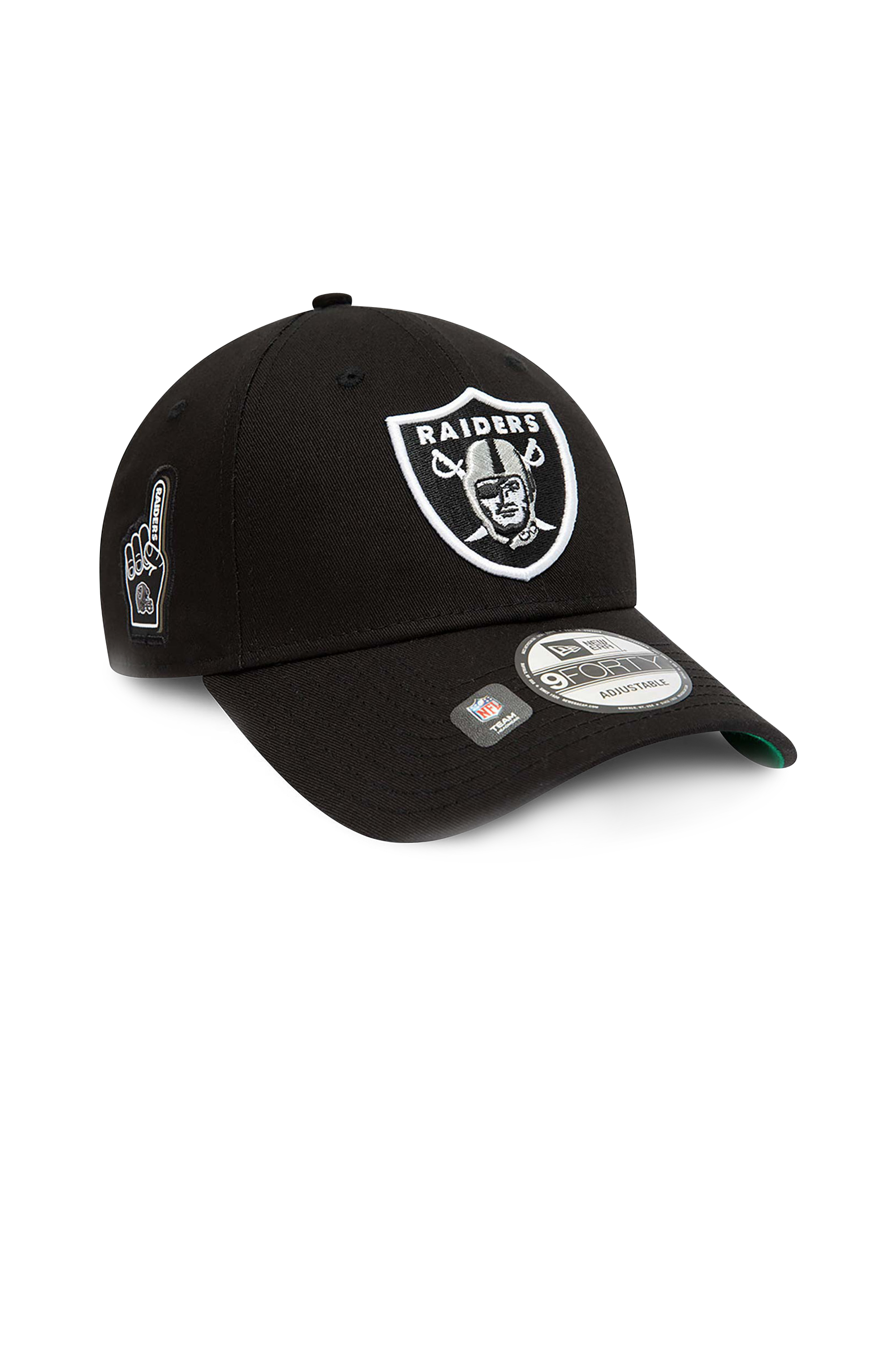 NEW ERA CASQUETTE TEAM SIDE PATCH 9FORTY LASRAI  BLK Noir