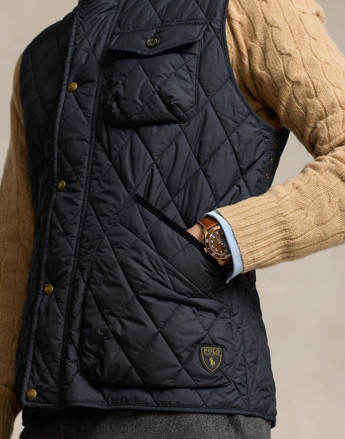 Polo Ralph Lauren 30D POLYESTER PW-BEATON VEST Sort