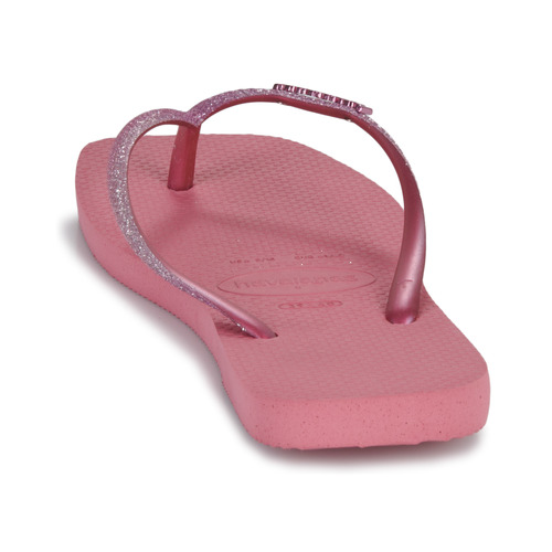 Havaianas - SLIM SQUARE GLITTER - Rose