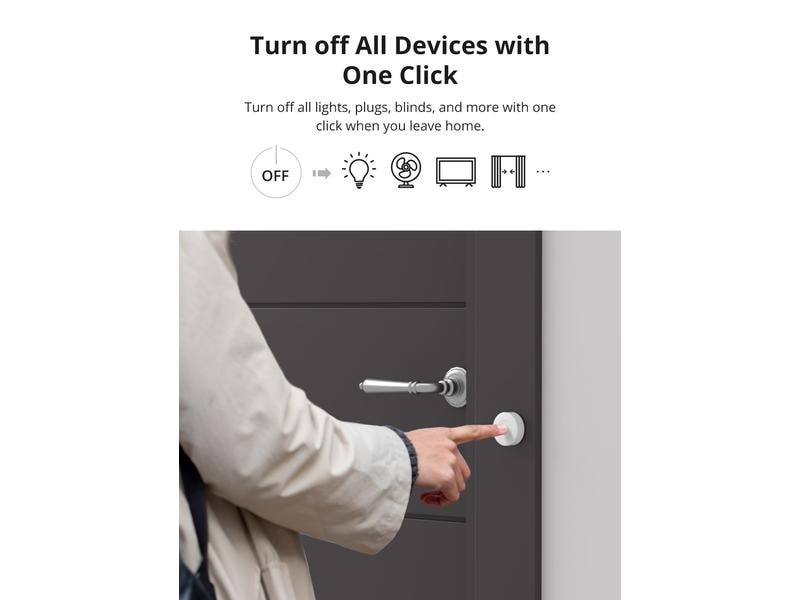 SONOFF WLAN-Schalter SNZB-01P DC 3 V Zigbee Wireless-Schalter
