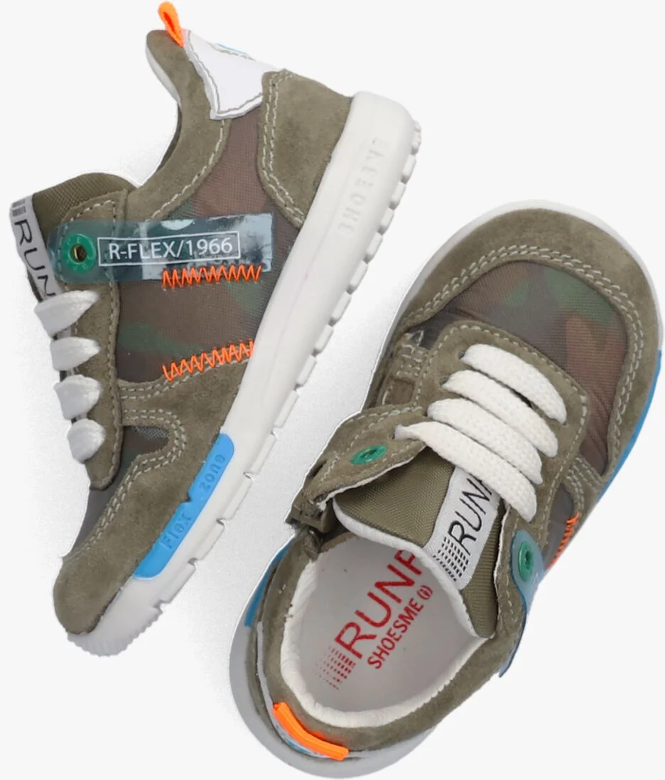 SHOESME groene shoesme lage sneakers rf22s029