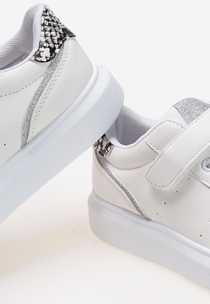 Baskets pour filles blancs Sunrise A V4