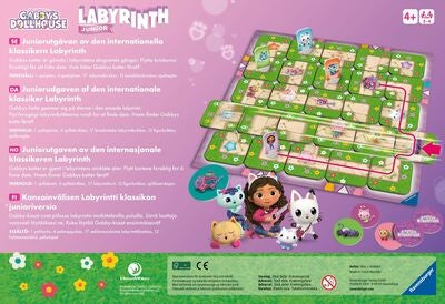 Ravensburger Gabby's Dollhouse Labyrint Junior Spill