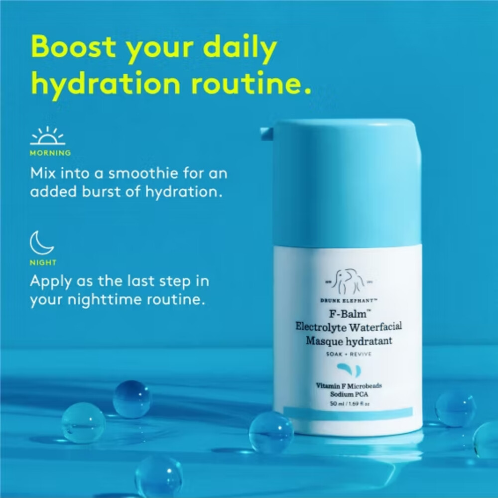 Drunk Elephant F-Balm Electrolyte WaterfacialMasker50 ml