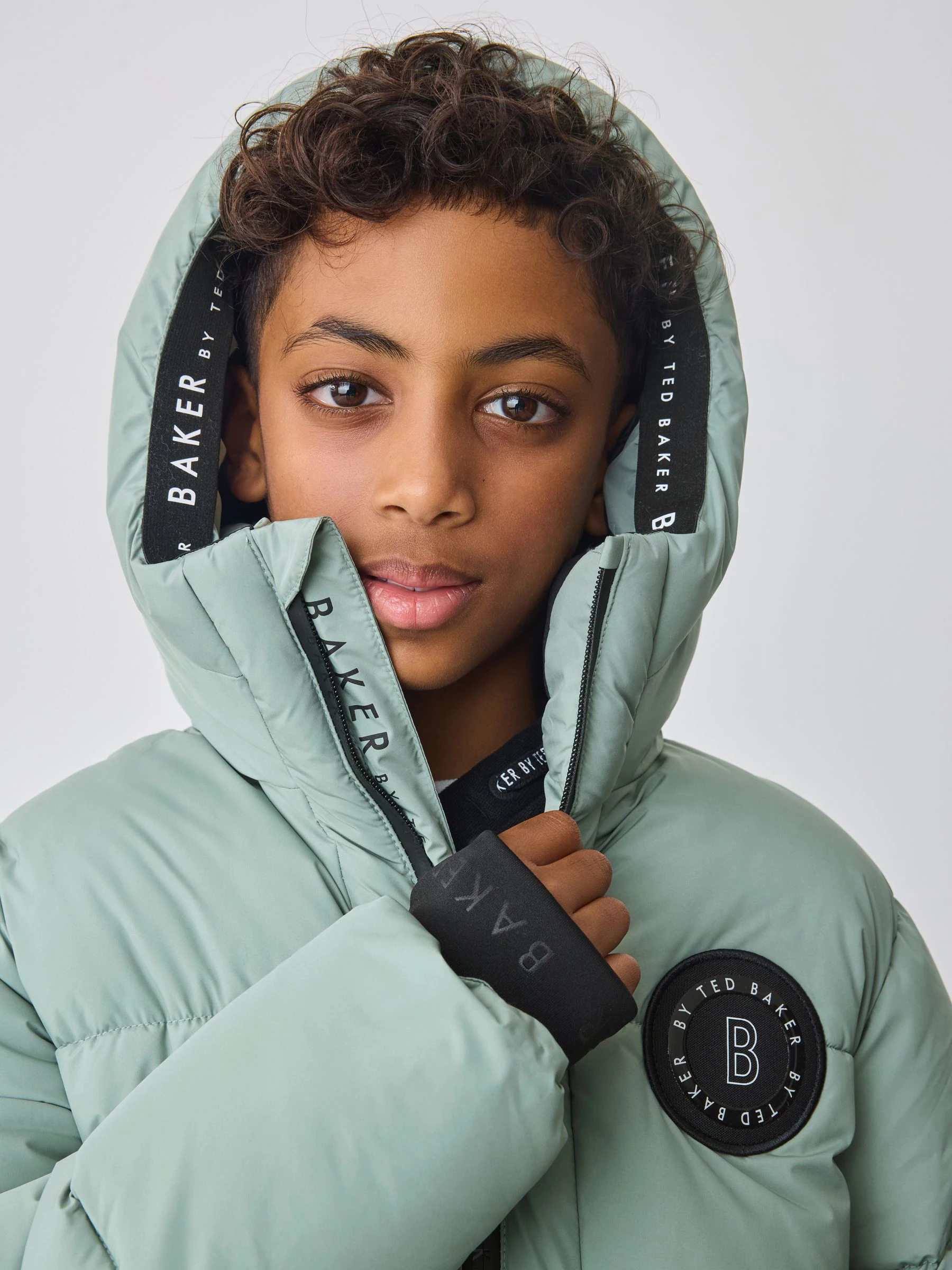 Groen - Baker by Ted Baker regenbestendige Heatseal jassen
