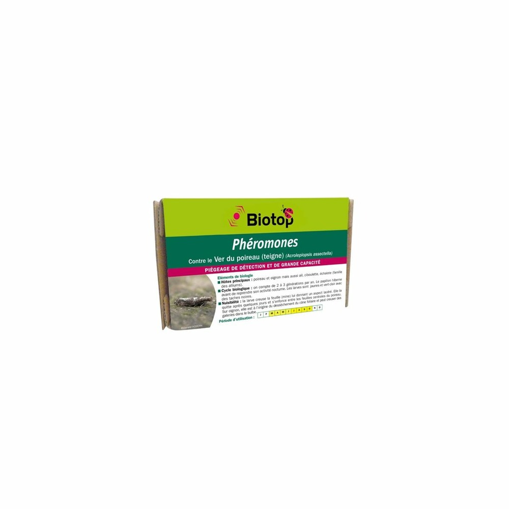 Phéromone teigne du poireau (2 capsules)