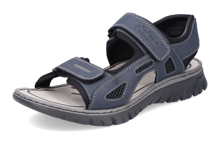 Rieker Sandale  Sommerschuh, Klettschuh, Outdoorsandale, in Trekking-Optik