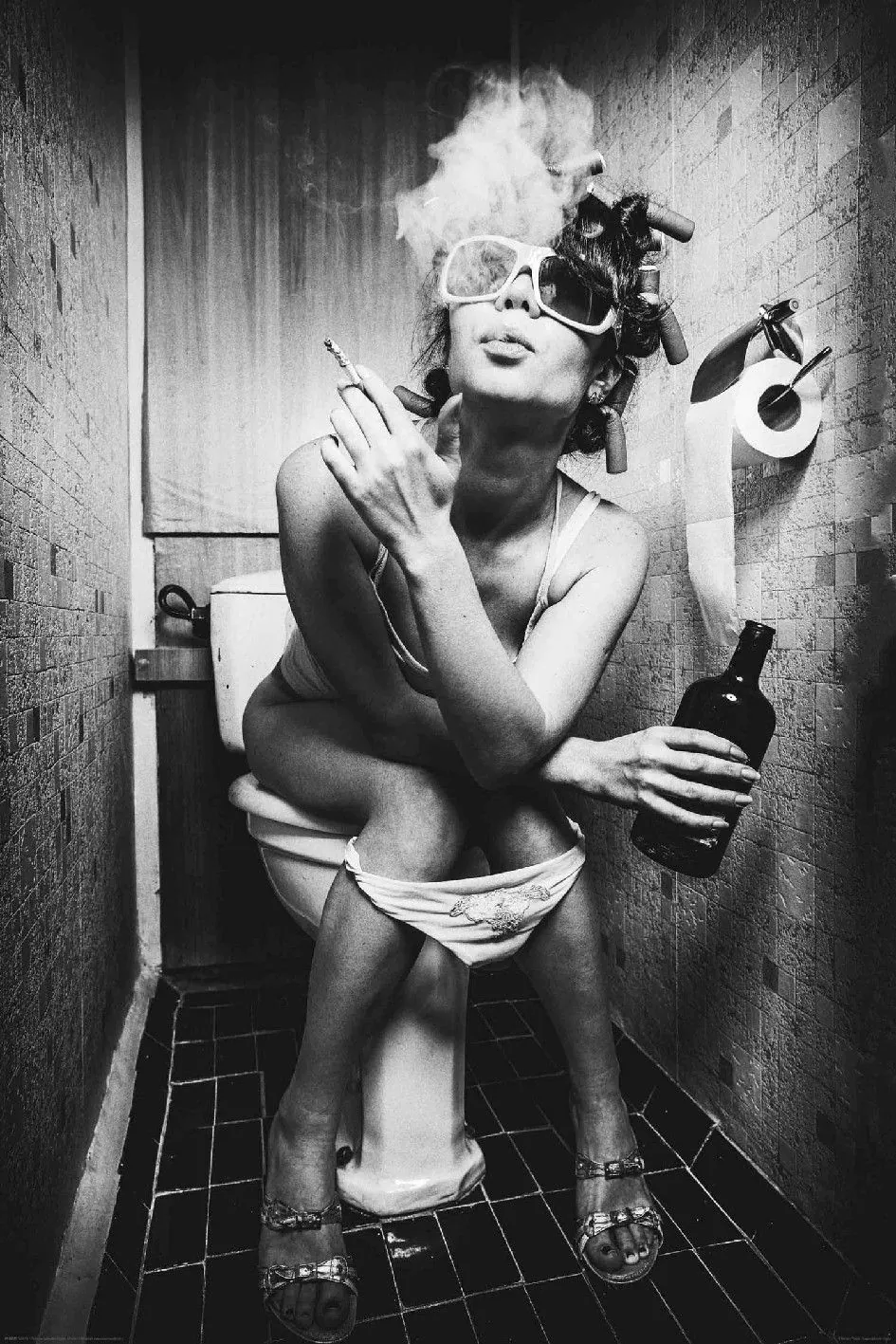 Poster Toilet Pic, 61 x 91 cm