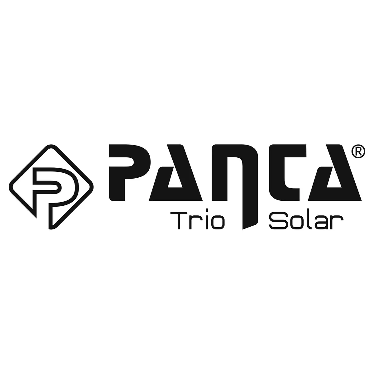 Multifunktionslicht Panta TrioSolar Schwarz