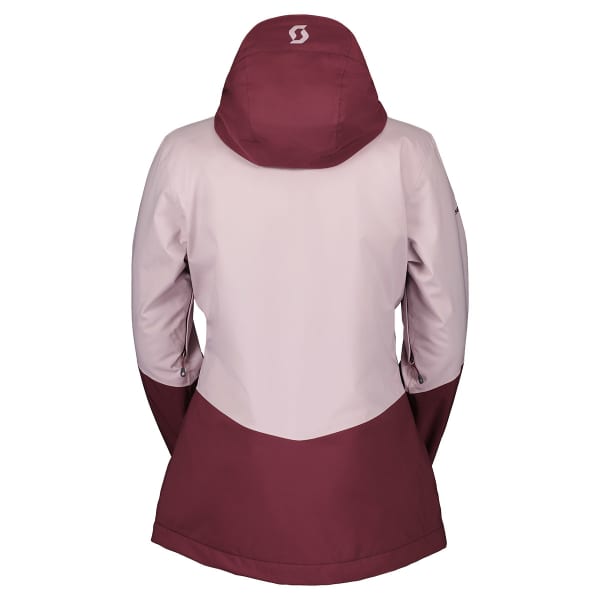 Veste de ski SCOTT JACKET W'S ULTIMATE DRYO 10 WILD RED/CLOUD PINK