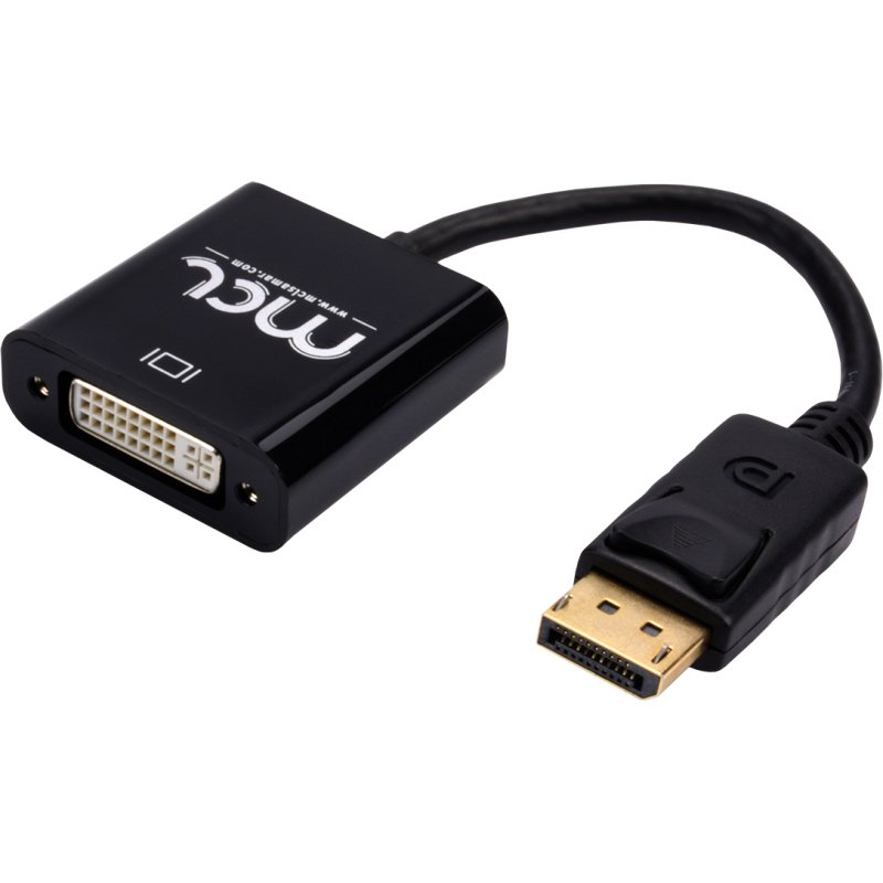 MCL CG-290CAZ câble vidéo et adaptateur 0,15 m DisplayPort DVI Noir