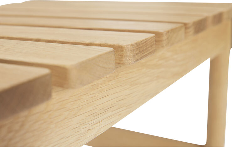 Hübsch Row Bench Large Natural Natur