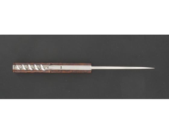 Le Français VINTAGE Bois de Fer Couteau de Poche par Perceval