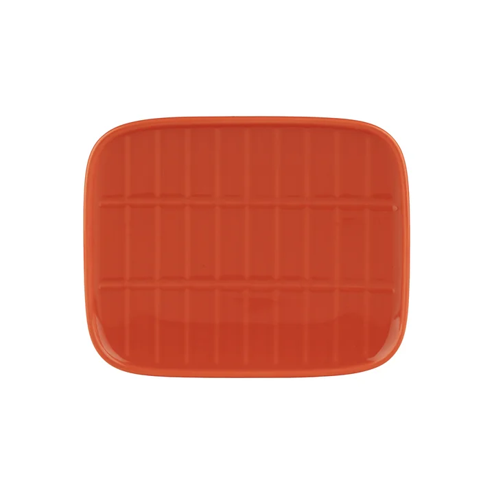 Marimekko - Tiiliskivi Servierplatte, 15 x 12 cm, orange