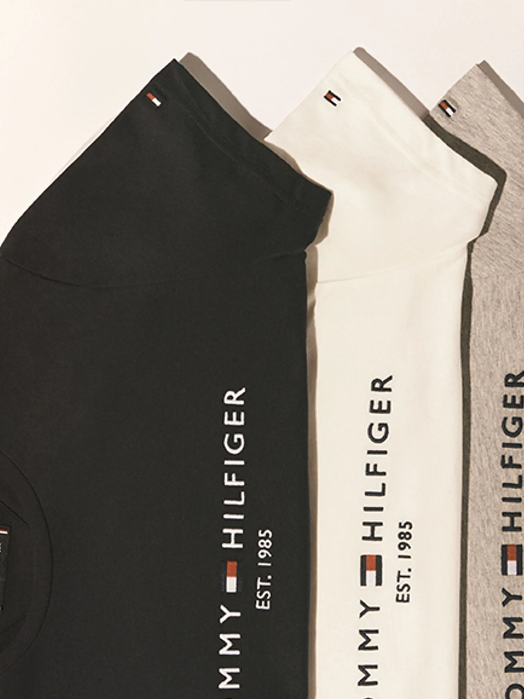 Blauw - Tommy Hilfiger T-shirt met logo