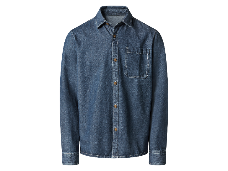 Heren spijkerblouse