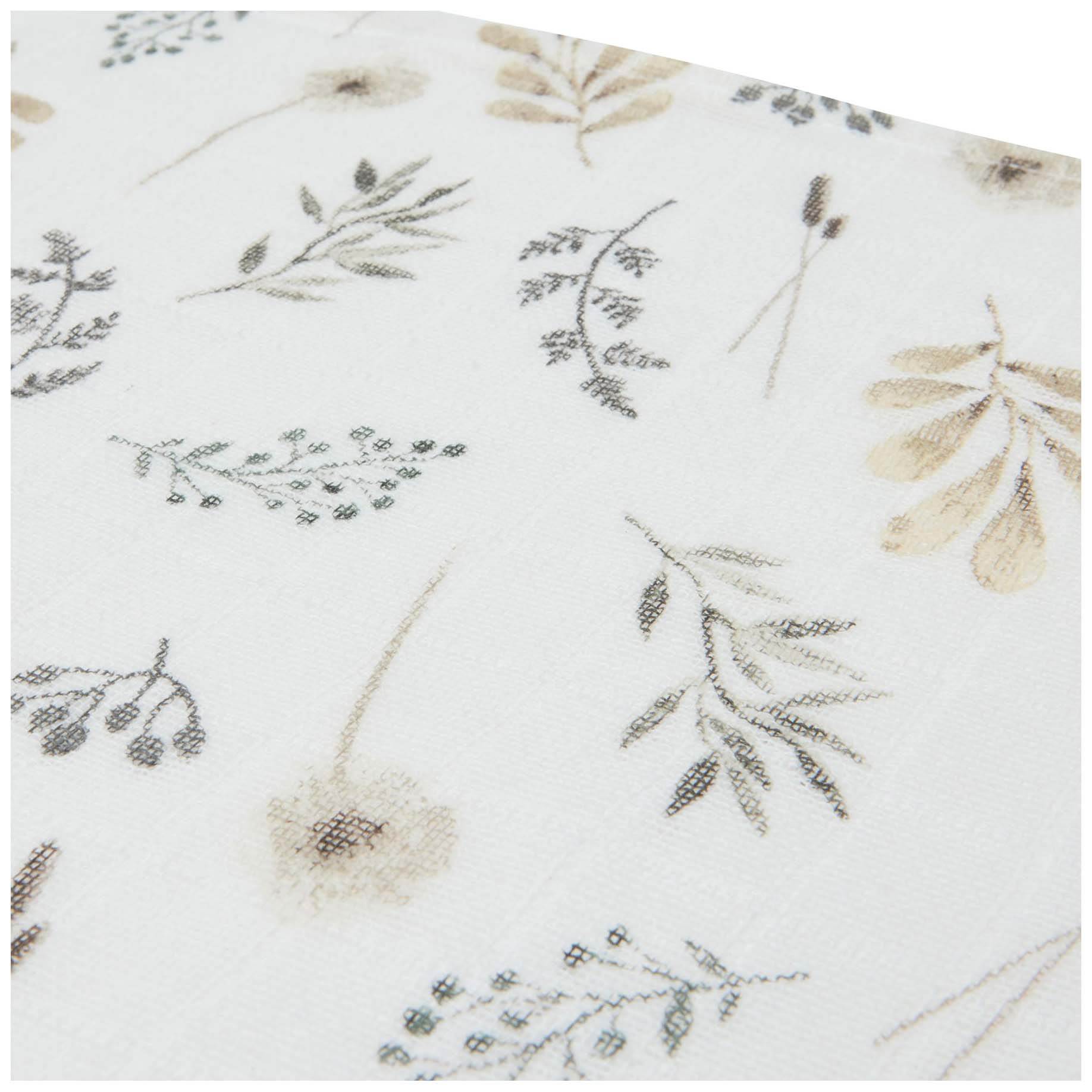 Jollein hydrofiele luier Wild Flowers 3-pack  wit
