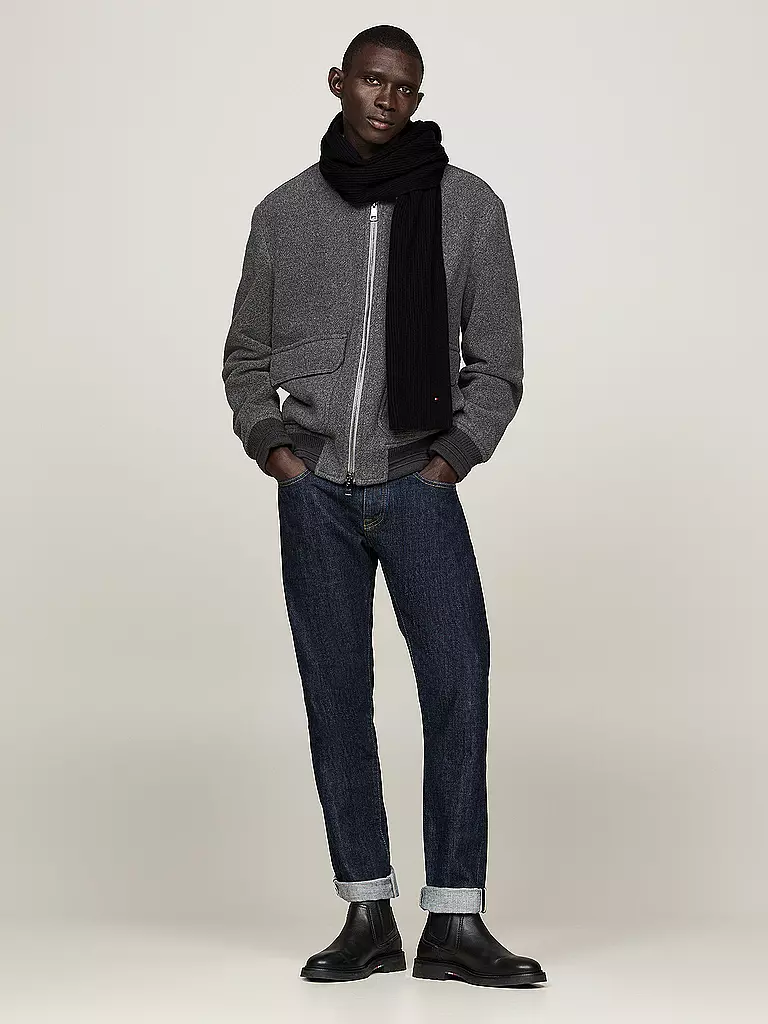 TOMMY HILFIGER Schal schwarz