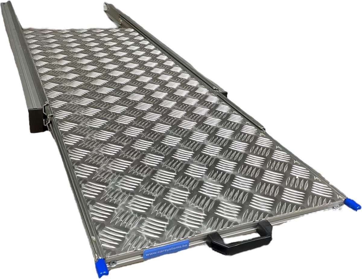 Aluminium camper schuifframe met bovenplaat - 120x40 cm