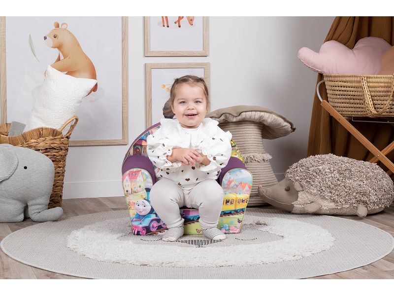 Knorrtoys Kindersessel Happy train Sessel mit niedlichem Motiv