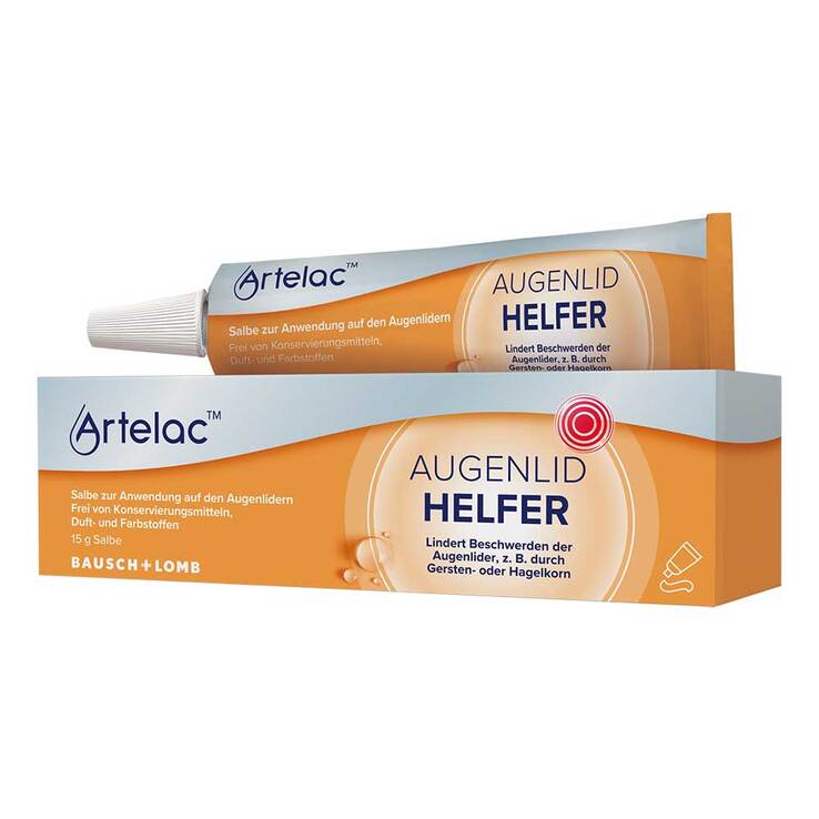 Artelac Augenlidhelfer Salbe, 15 g