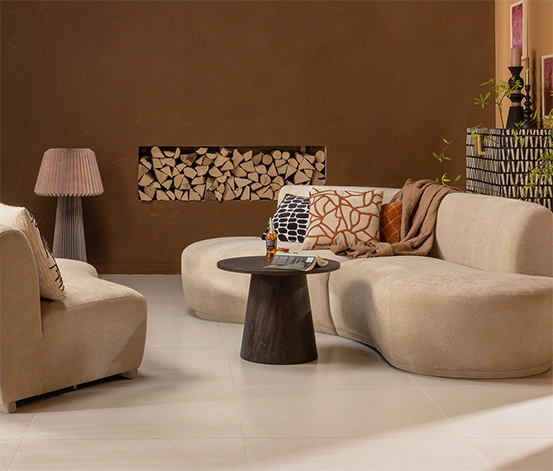 Woood Couchtisch »Vito«, dunkelbraun, 40 x 80 cm