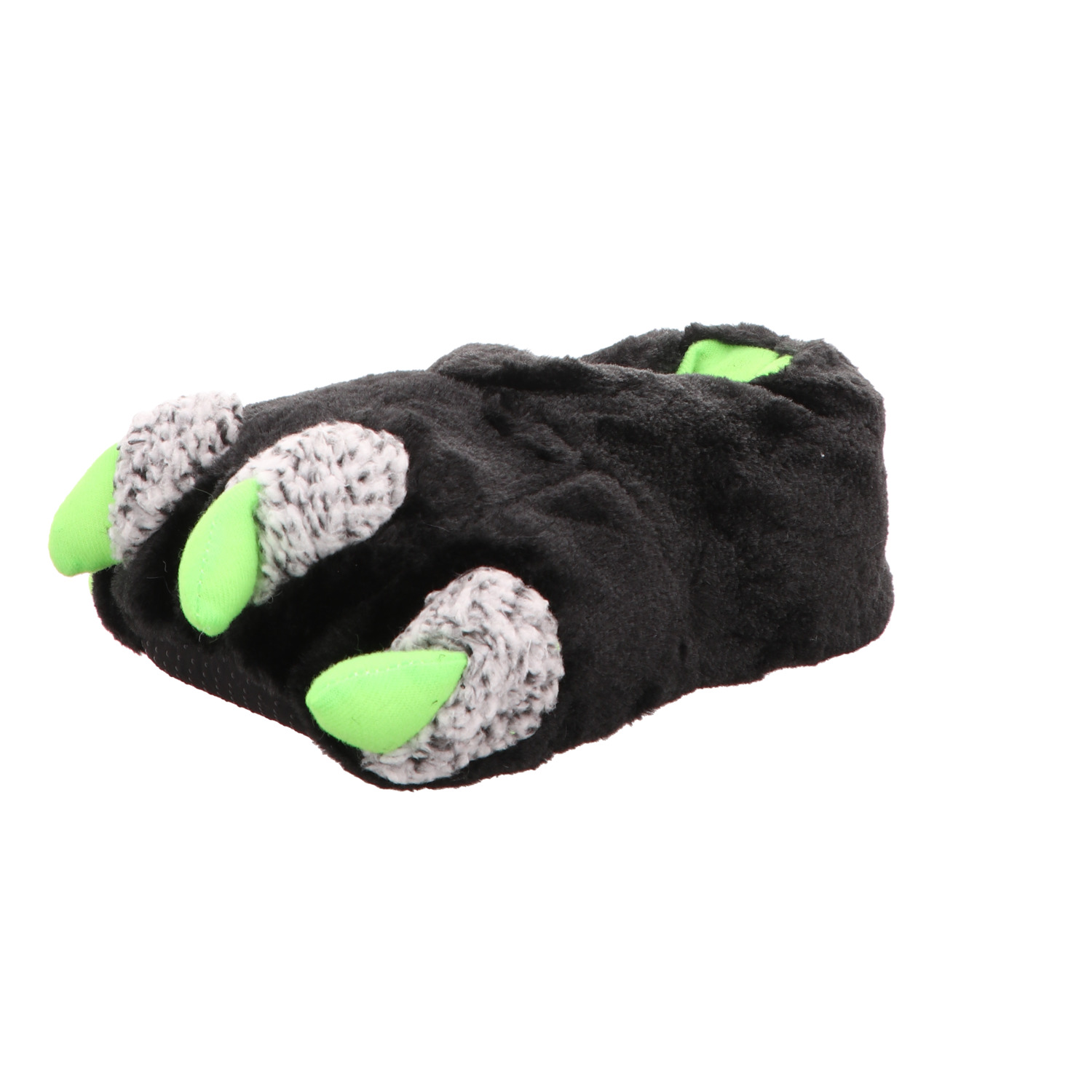 Home Comfort Damen-Fun-Hausschuh Kralle Schwarz