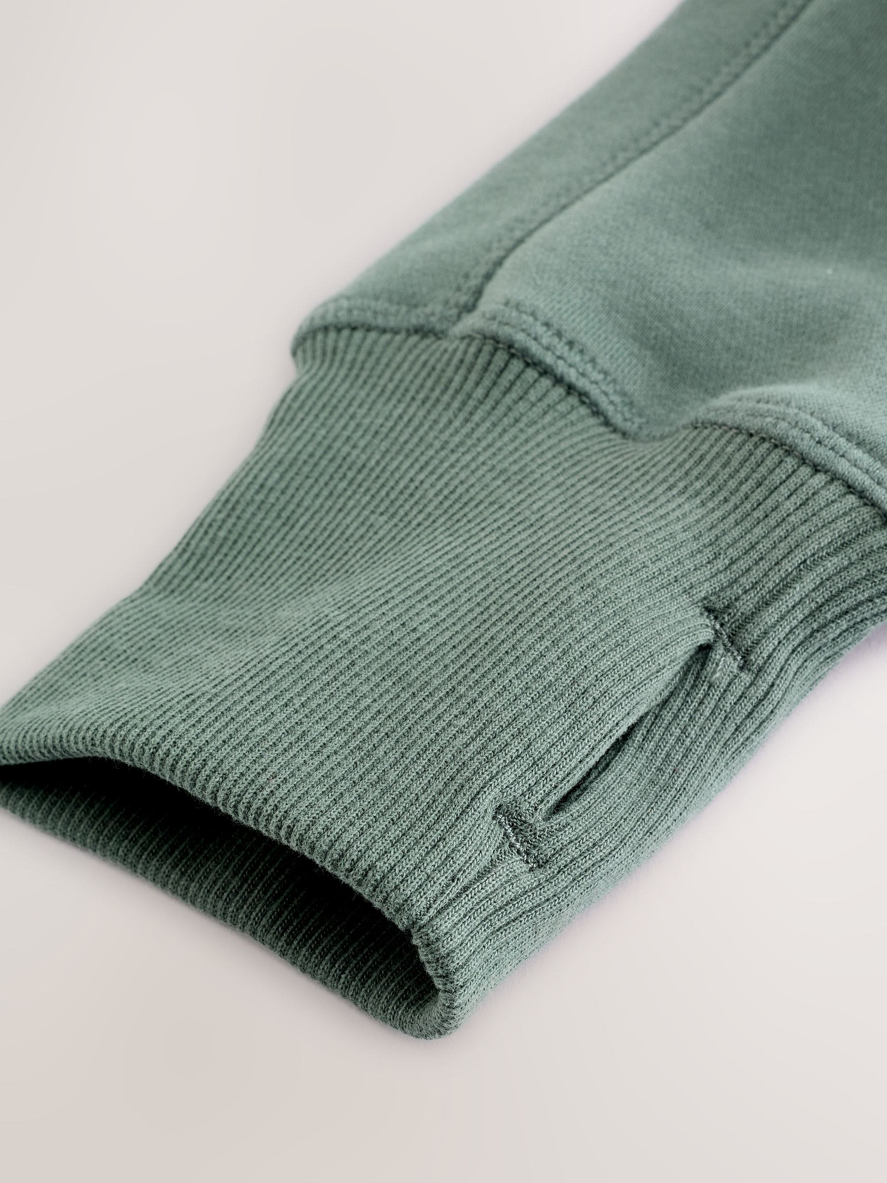 Blauwgroen - Active Longline Overhead Hoodie met superzacht naaddetail en zakken
