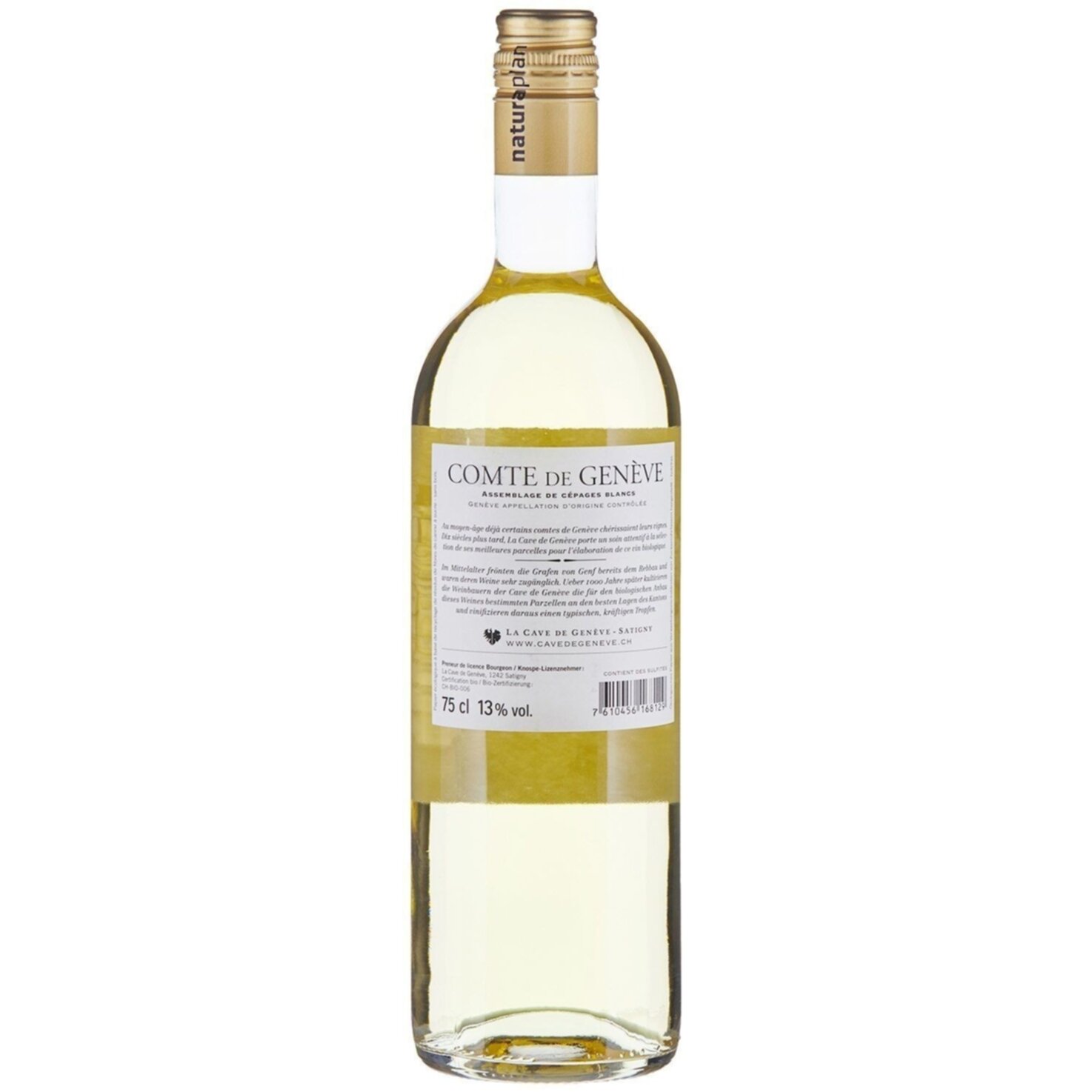 Naturaplan Bio Comte Genève -75cl