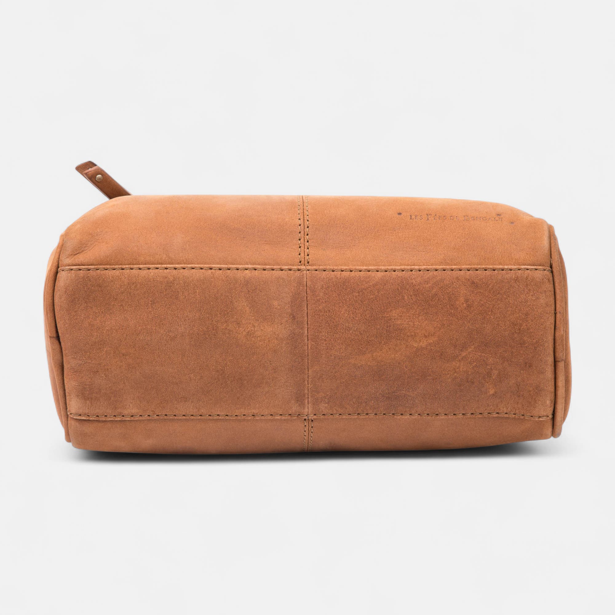 Sac bandoulière en cuir cognac