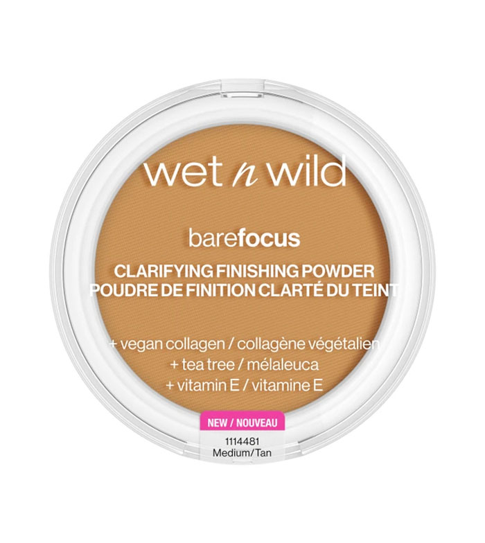 Wet N Wild - Pó de acabamento matificante Bare Focus - Medium/Tan