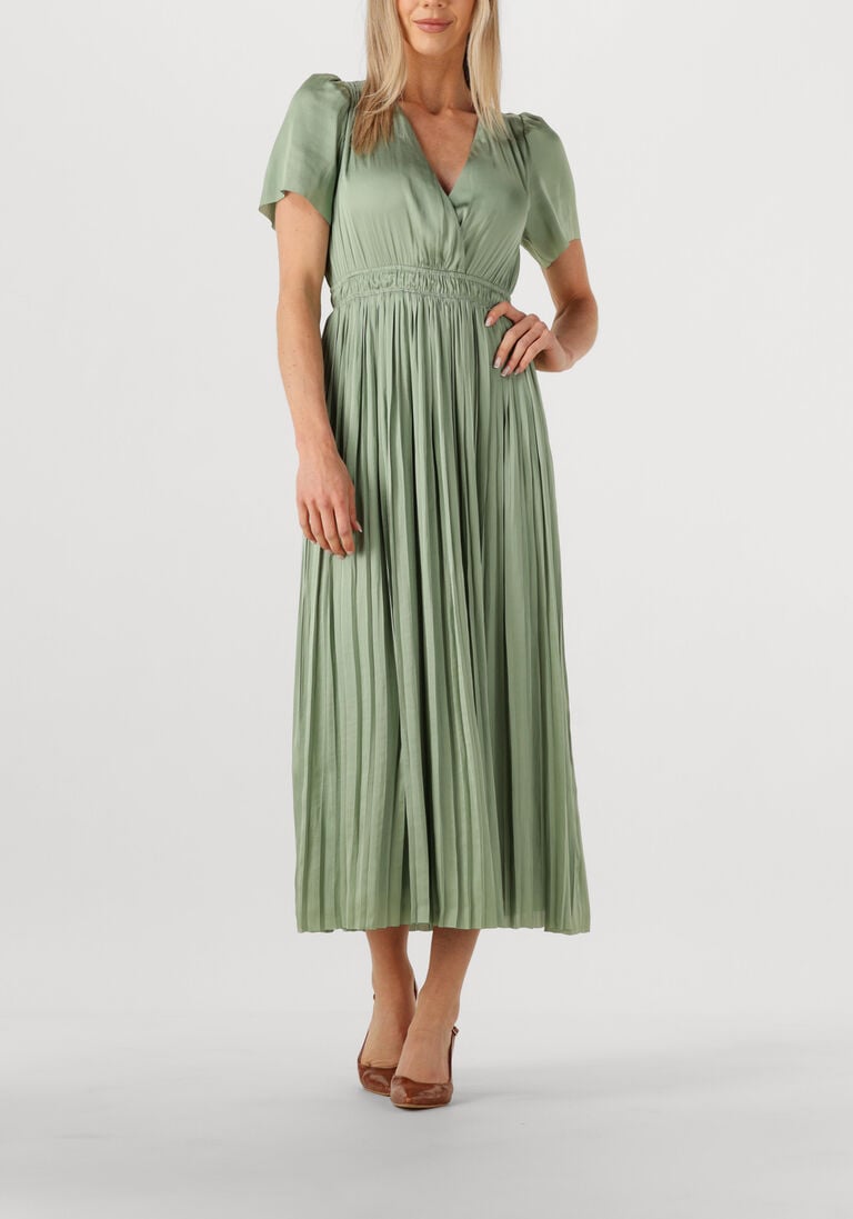 groene suncoo maxi jurk cyra