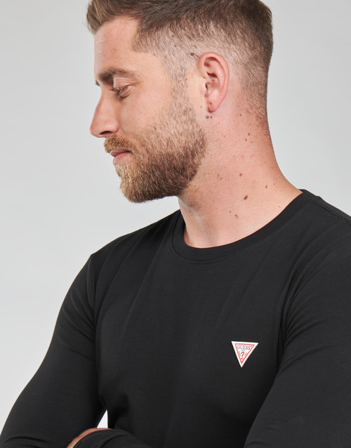 Guess - CN LS CORE TEE - Noir