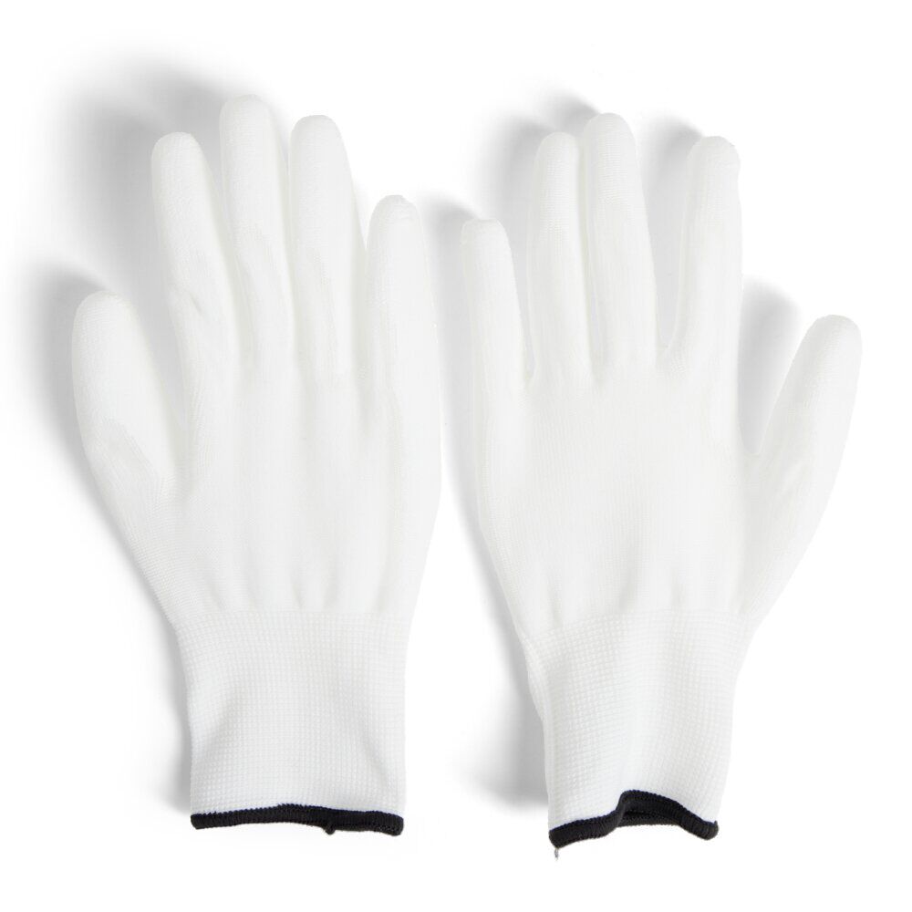 Gants de peinture taille 9 polyester et polyuréthane blanc